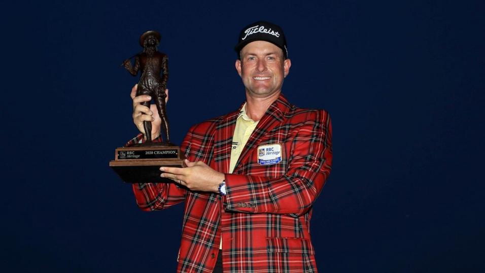 Golfer Webb Simpson